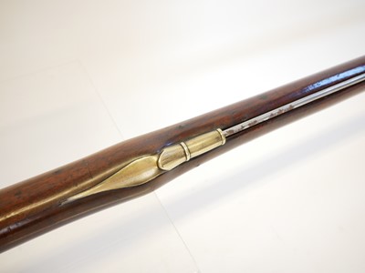 Lot 280 - Flintlock .750 volunteer officer's fusil or musket