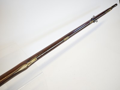 Lot 280 - Flintlock .750 volunteer officer's fusil or musket