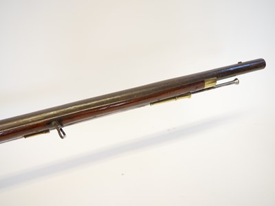Lot 280 - Flintlock .750 volunteer officer's fusil or musket