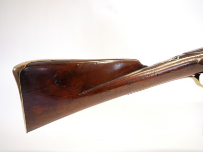 Lot 280 - Flintlock .750 volunteer officer's fusil or musket