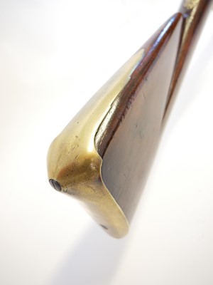 Lot 280 - Flintlock .750 volunteer officer's fusil or musket