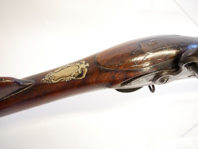Lot 280 - Flintlock .750 volunteer officer's fusil or musket