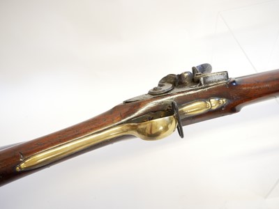 Lot 280 - Flintlock .750 volunteer officer's fusil or musket
