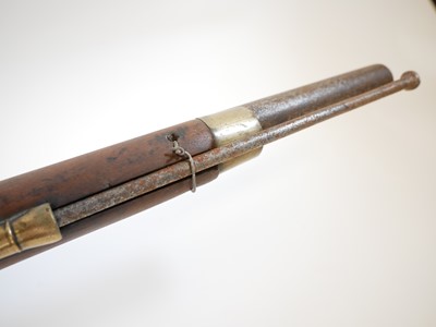 Lot 291 - India pattern 1809 .750 Brown Bess musket with Irish marks