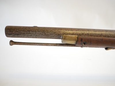 Lot 291 - India pattern 1809 .750 Brown Bess musket with Irish marks
