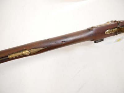 Lot 291 - India pattern 1809 .750 Brown Bess musket with Irish marks