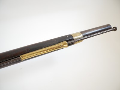 Lot 295 - Short land pattern .750 Brown Bess musket with Irish marks