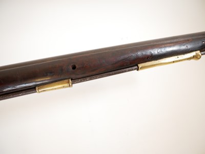 Lot 295 - Short land pattern .750 Brown Bess musket with Irish marks