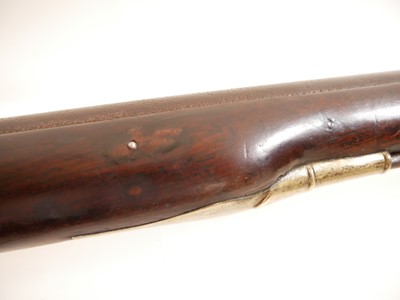Lot 295 - Short land pattern .750 Brown Bess musket with Irish marks