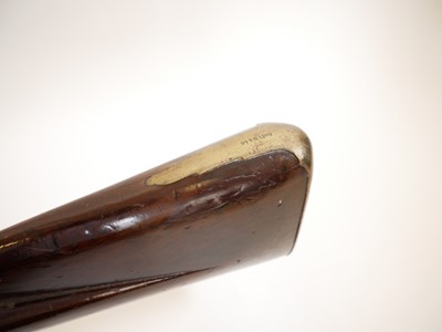 Lot 295 - Short land pattern .750 Brown Bess musket with Irish marks