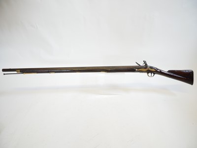 Lot 295 - Short land pattern .750 Brown Bess musket with Irish marks
