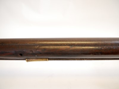 Lot 295 - Short land pattern .750 Brown Bess musket with Irish marks