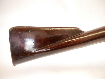 Lot 295 - Short land pattern .750 Brown Bess musket with Irish marks