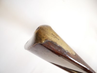 Lot 295 - Short land pattern .750 Brown Bess musket with Irish marks