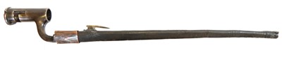 Lot 106 - Musket socket bayonet by G&E Roe