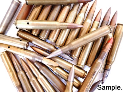 Lot 544 - Two hundred and fourteen inert .30-06 rounds