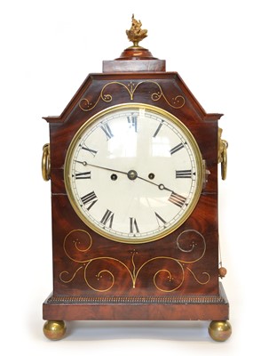 Lot 205 - Early 19th-century bracket clock