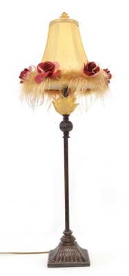 Lot 151 - Continental Table Lamp with Shade