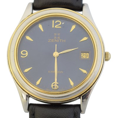 Lot 200 - A stainless steel Zenith Espada wristwatch