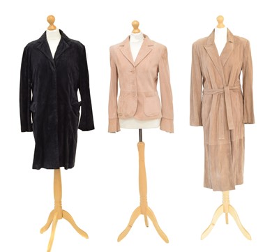 Lot 66 - Three Maxmara suede jackets
