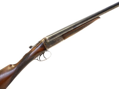 Lot 471 - English 12 bore side by side shotgun LICENCE REQUIRED