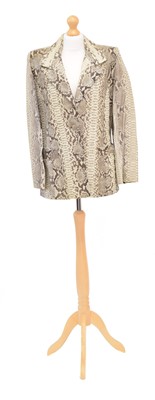 Lot 46 - A snakeskin jacket by Artpil