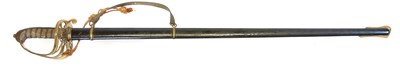 Lot 17 - Victorian 1822 pattern sword and scabbard