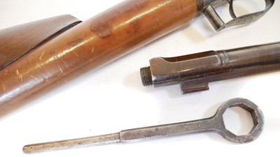 Lot 28 - Staudenmayer air rifle with two barrels and accessories 25807