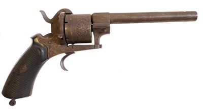 Lot 239 - 11mm pinfire revolver