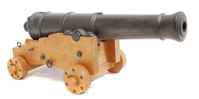 Lot 112 - Model 32 pounder cannon