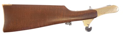 Lot 591 - Pietta detachable percussion revolver stock.