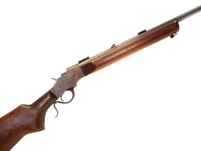 Lot 268 - Stevens .25 rimfire falling block rifle