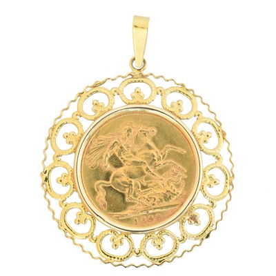 Lot 66 - A Victorian sovereign