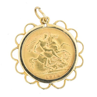 Lot 60 - A George V half sovereign
