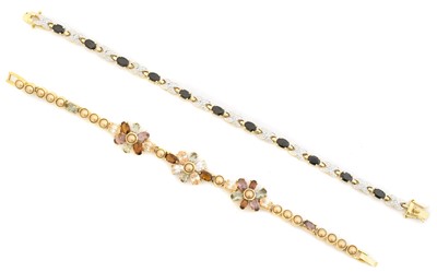 Lot 12 - Two bracelets