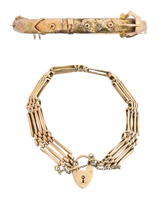 Lot 13 - Two bracelets