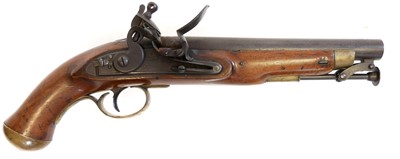 Lot 15 - William IV flintlock New Land pattern pistol
