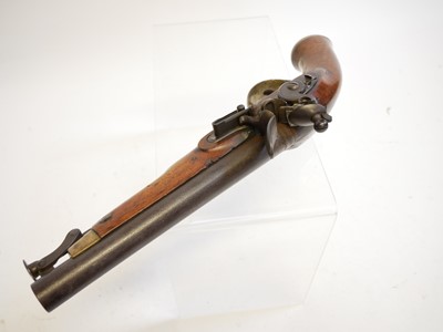 Lot 15 - William IV flintlock New Land pattern pistol