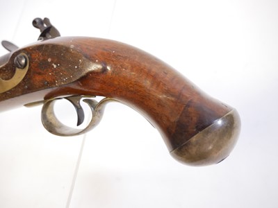 Lot 15 - William IV flintlock New Land pattern pistol