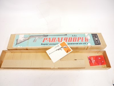 Lot 172 - ASI Paratrooper boxed air rifle