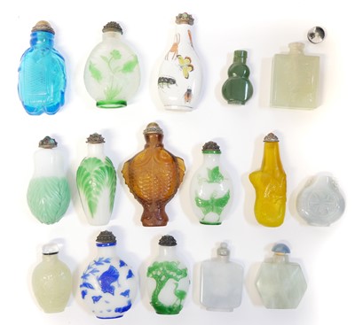 Lot 249 - Ten Chinese scent bottles
