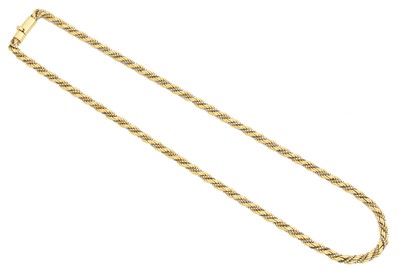 Lot 91 - A chain necklace