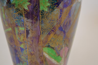 Lot 123 - Wedgwood Fairyland lustre vase