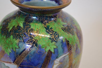 Lot 123 - Wedgwood Fairyland lustre vase