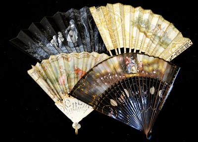 Lot 292 - Four hand fans