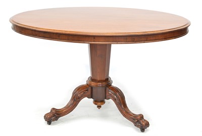 Lot 303 - Victorian mahogany loo table
