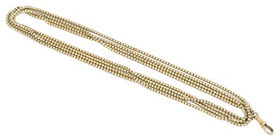 Lot 72 - A longuard chain