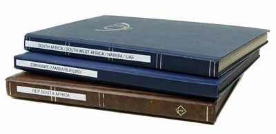 Lot 60 - South Africa stamp collection in 3 stockbooks