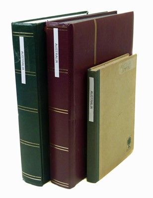 Lot 57 - Australian stamp collection in 3 stockbooks