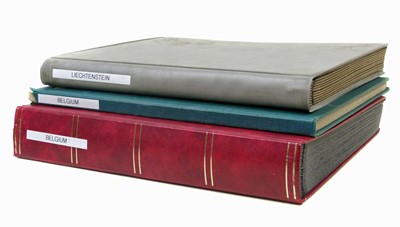 Lot 268 - Belgium and Liechtenstein collections